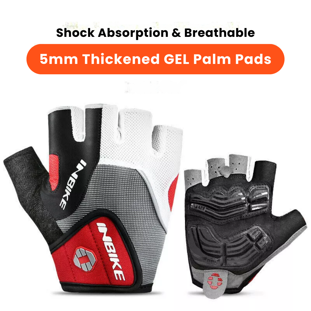 3D Gel Bike Gloves – Shock Absorbing, Breathable, and Comfortable