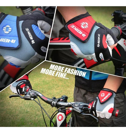 3D Gel Padded Cycling Gloves Breathable Half Finger Grip Gloves