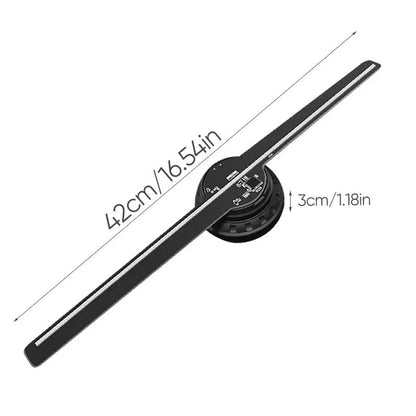 3D Hologram LED Fan Projector High Resolution Display
