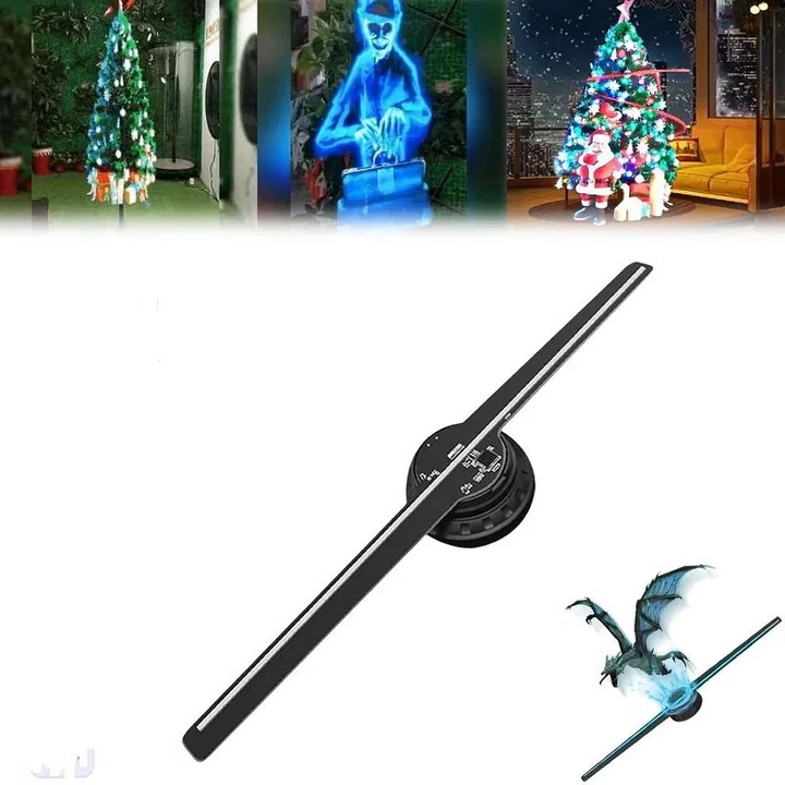 3D Hologram LED Fan Projector High Resolution Display