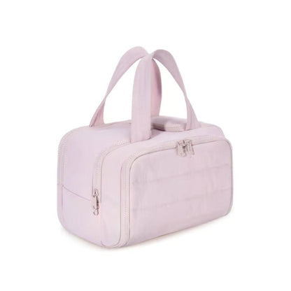4 in 1 Puffy Toiletry Bag for Women Large Makeup and Skincare Organizer