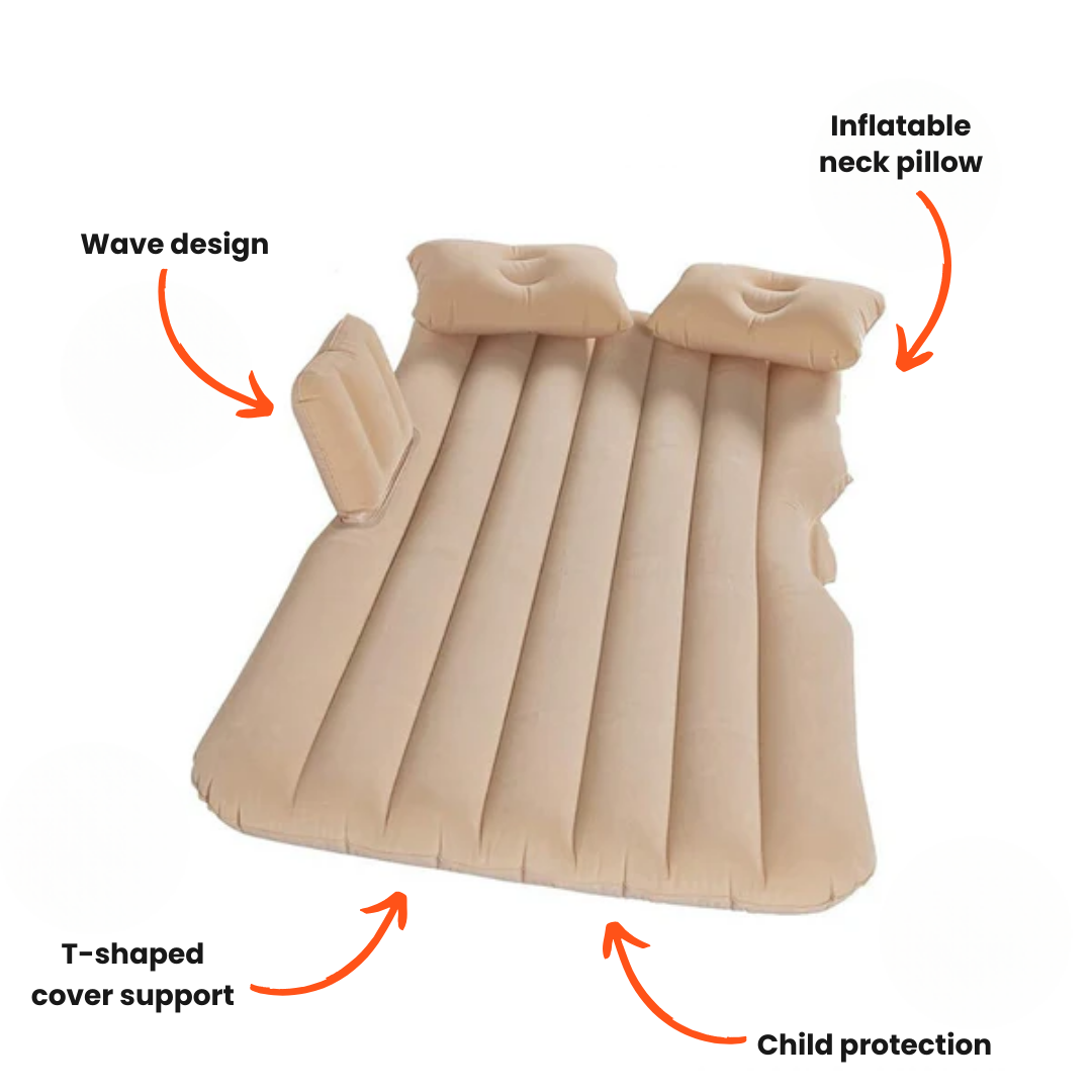 Car Air Mattress – Inflatable Back Seat Bed for Ultimate Comfort