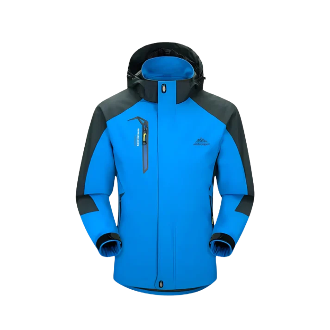 Herren Wasserdichte Trekkingjacke – Leicht & Winddicht