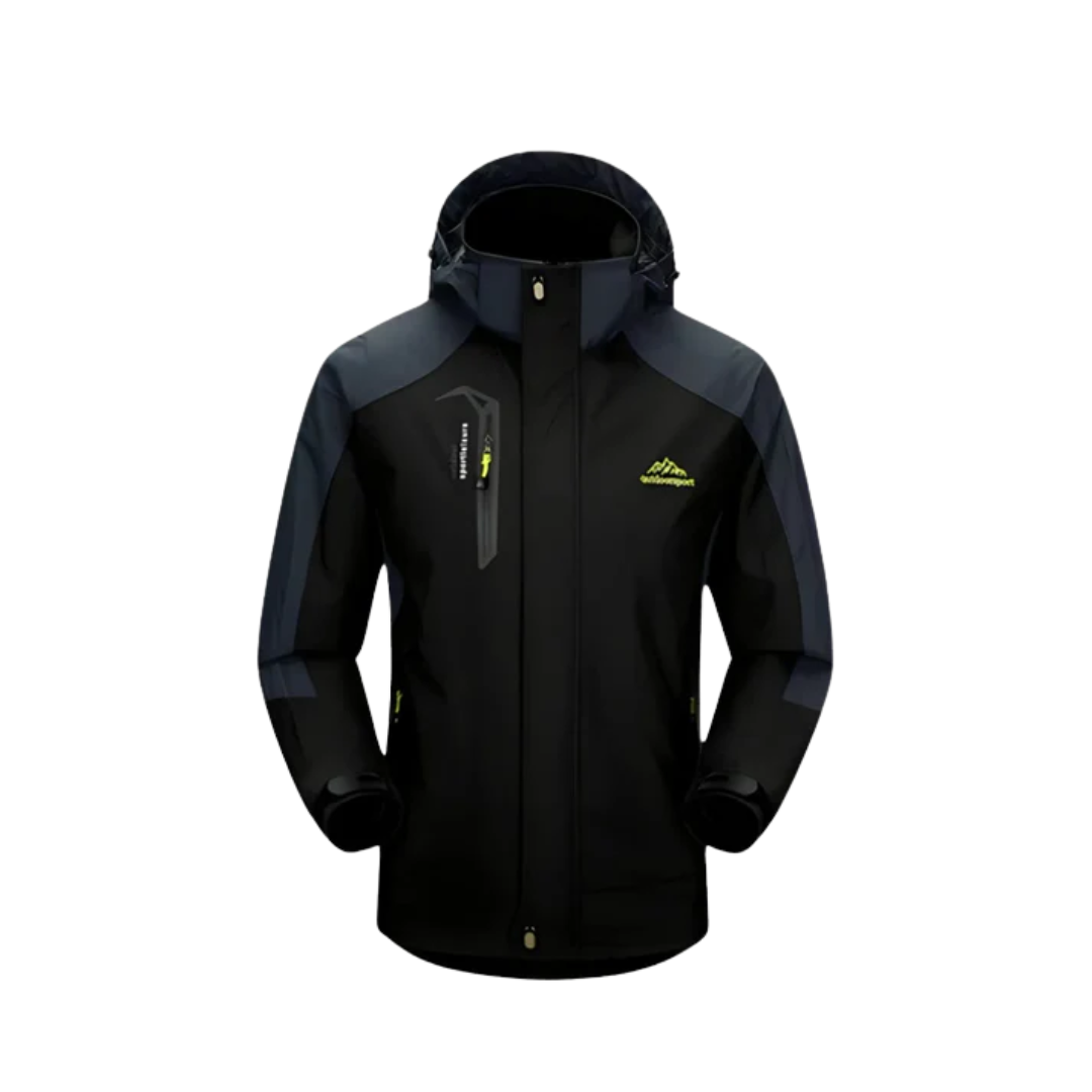 Herren Wasserdichte Trekkingjacke – Leicht & Winddicht