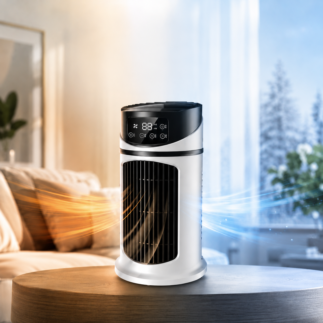 Compact Portable Evaporative Air Cooler