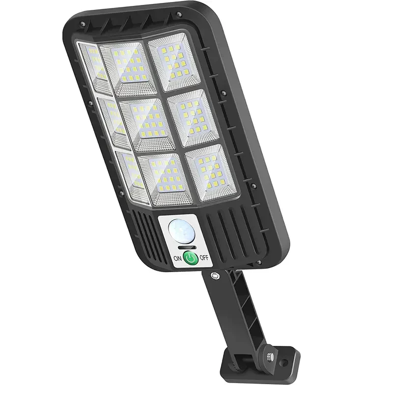 5000LM Solar Floodlight Motion Sensor Dusk to Dawn Outdoor Security Light with Remote Control