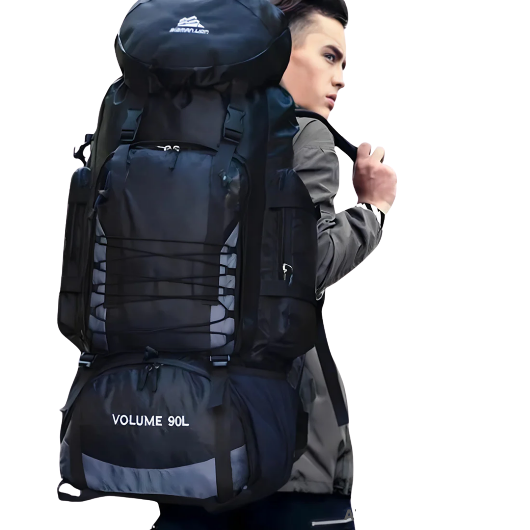 90L Vandretursrygsæk - Vandtæt, Letvægt og Komfortabel
