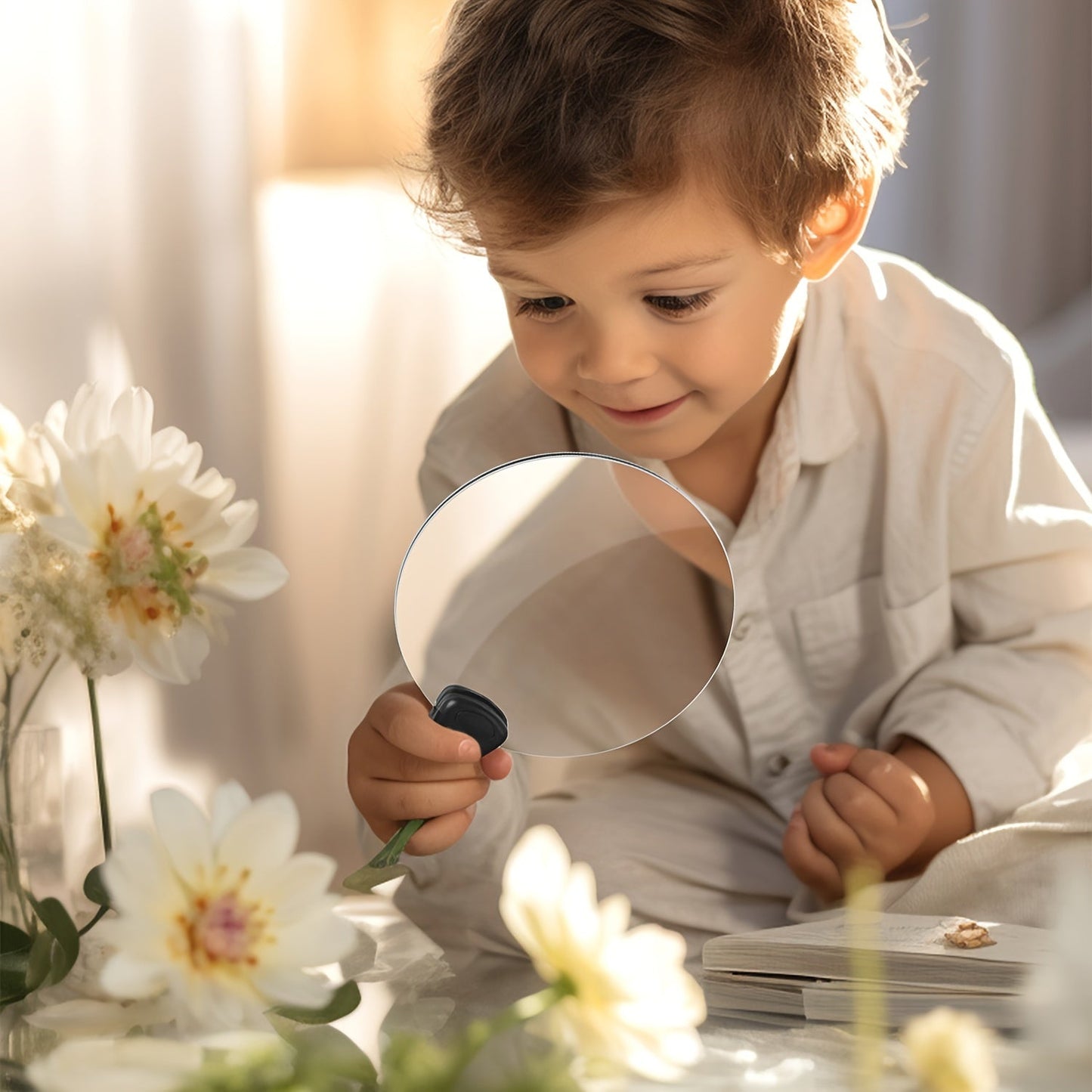 5X Magnifying Glass Pro with Hands Free Neck Design for Reading Crafts and Detailed Tasks