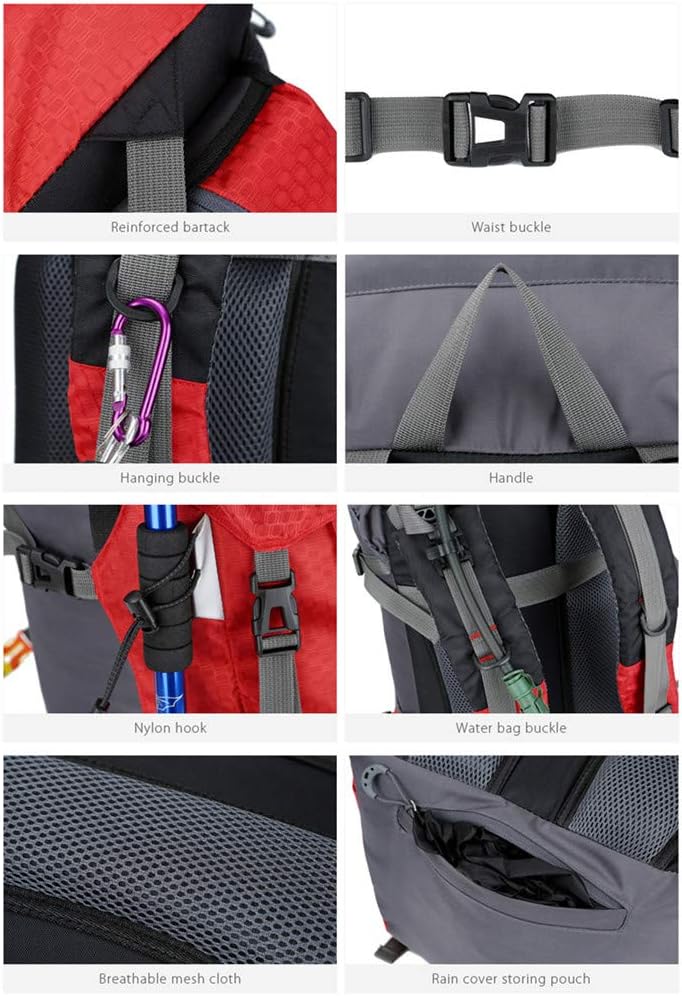 60L Lightweight Waterproof Hiking Backpack – Durable & Comfortable