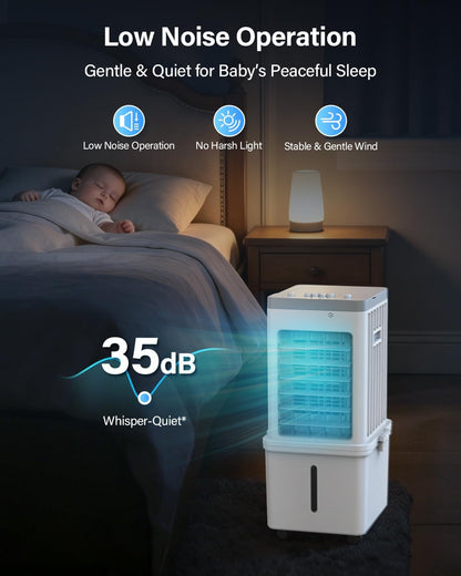 Portable 3 in 1 Air Conditioner with Dehumidifier