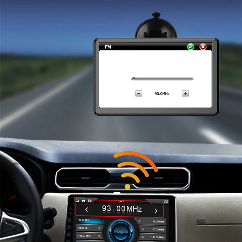 7 Inch Multi Mode GPS Navigation System for Truck Car and Van