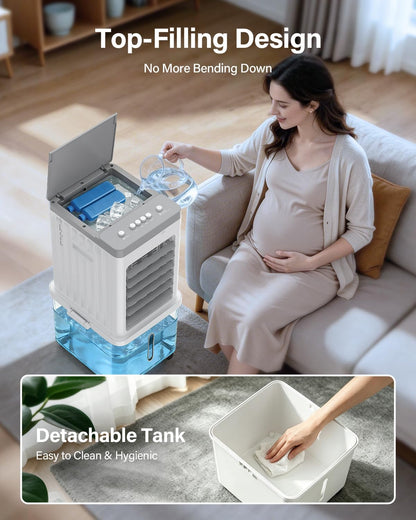 Portable 3 in 1 Air Conditioner with Dehumidifier