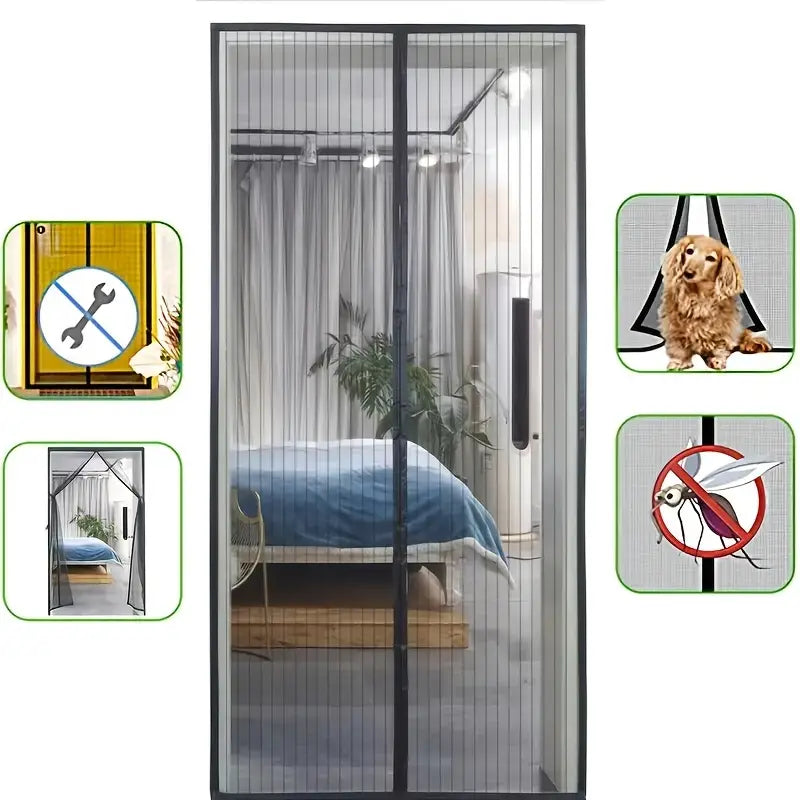 BugGuard Magnetisches Fliegengitter Tür