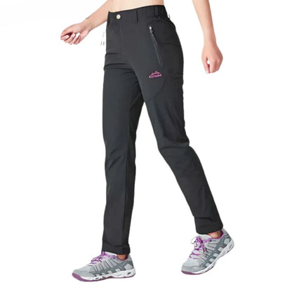 Women's Waterproof Hiking Pants - Durable & Windproof Outdoor Trousers