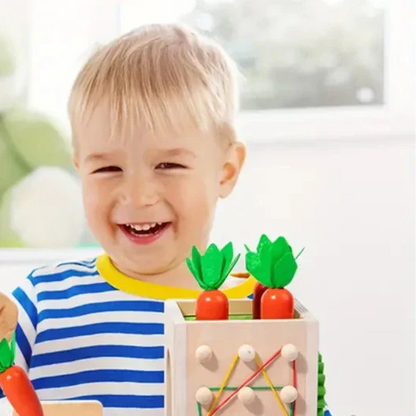 Activity Cube Educational Toy for Toddlers Learning and Play