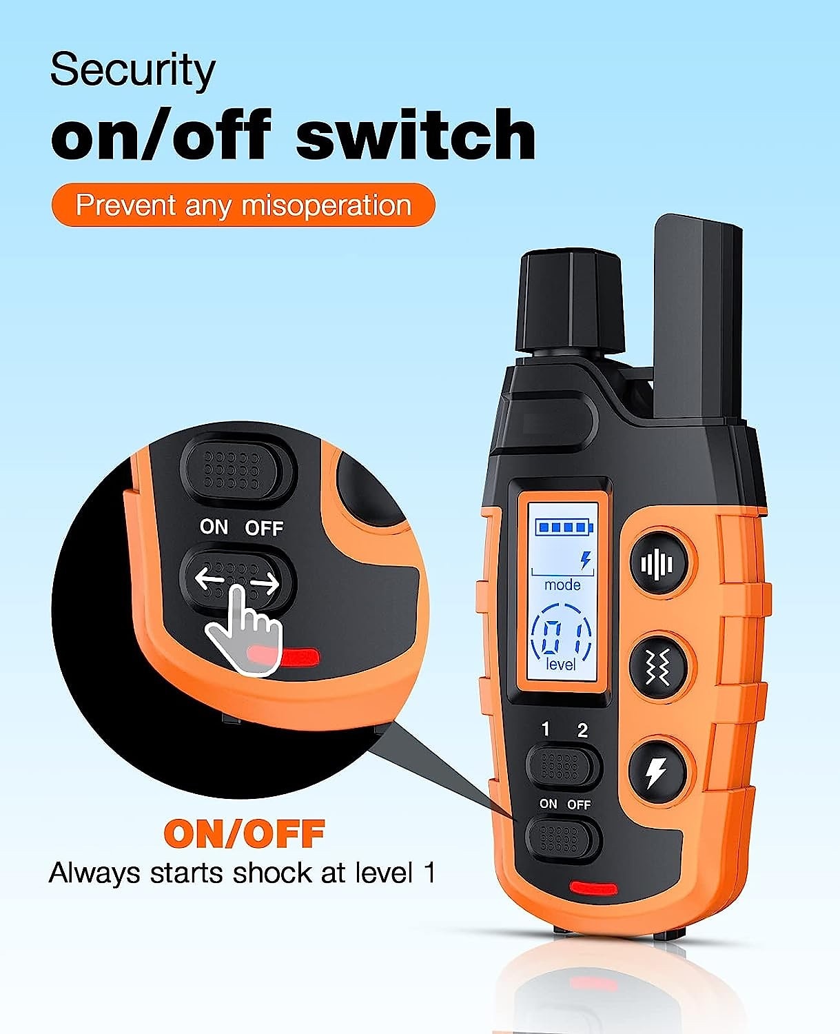 Advanced Dog Training Collar with Remote Waterproof