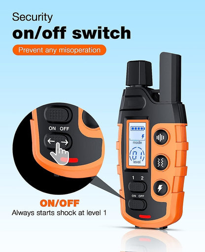Advanced Dog Training Collar with Remote Waterproof