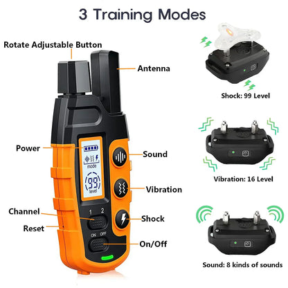 Advanced Dog Training Collar with Remote Waterproof