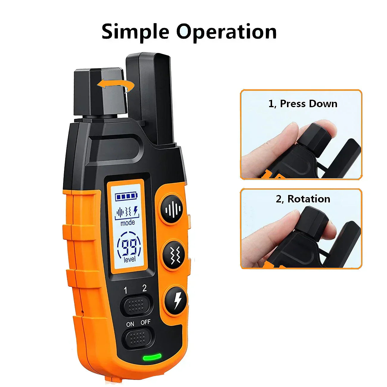 Advanced Dog Training Collar with Remote Waterproof