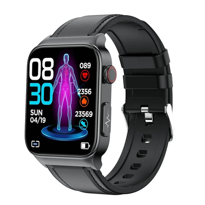 Zaawansowany smartwatch do monitorowania zdrowia z funkcją EKG