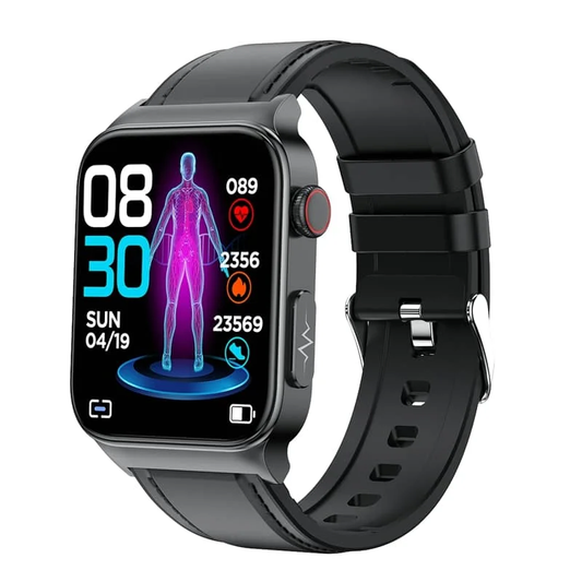 Advanced Health Monitoring Smartwatch with ECG Tracking
