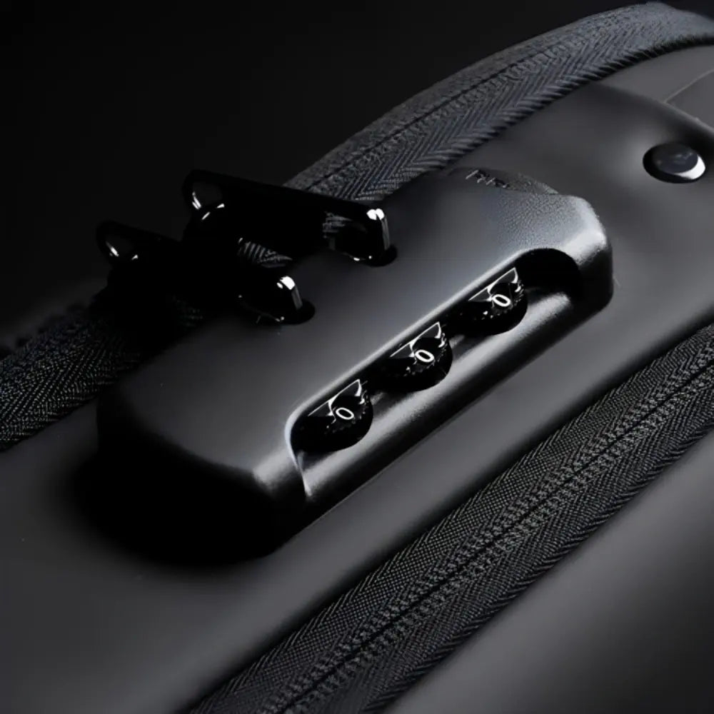 AeroShield Wasserdichte Diebstahlsichere Umhängetasche mit USB-Ladeanschluss