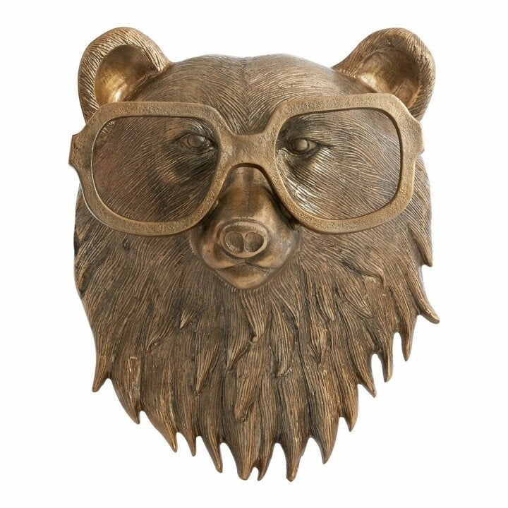 Tierkopf Wanddekoration Stilvolle verspielte Resin Wandkunst