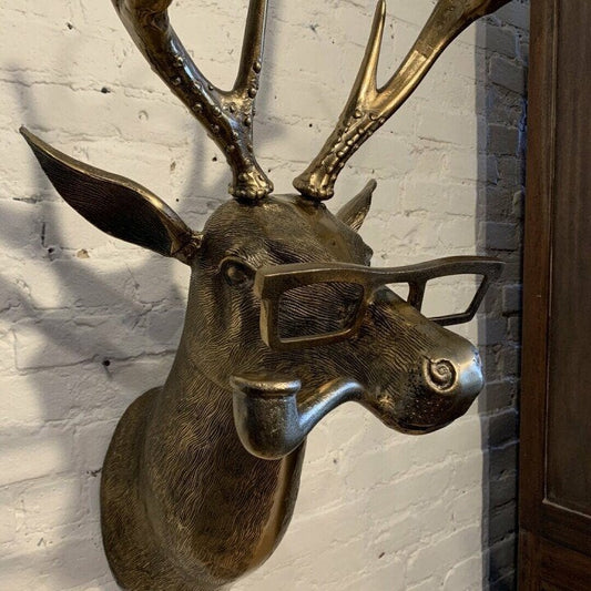 Animal Head Wall Decor Stylish Playful Resin Wall Art