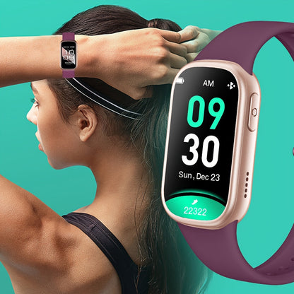 AquaFit vandtæt smartwatch fitness tracker med lang batterilevetid
