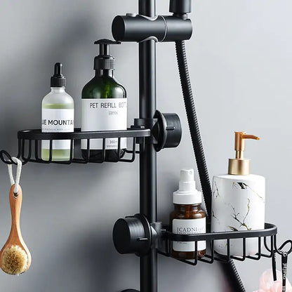 AquaGrip Stainless Steel Shower Shelf Rustproof Space Saving Organizer