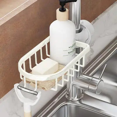 AquaGrip Stainless Steel Shower Shelf Rustproof Space Saving Organizer