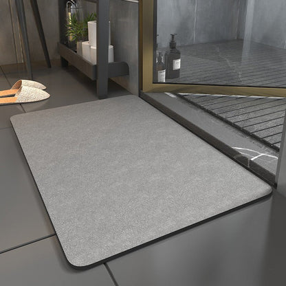 AquaGuard Quick Dry Bathroom Mat Non Slip Absorbent