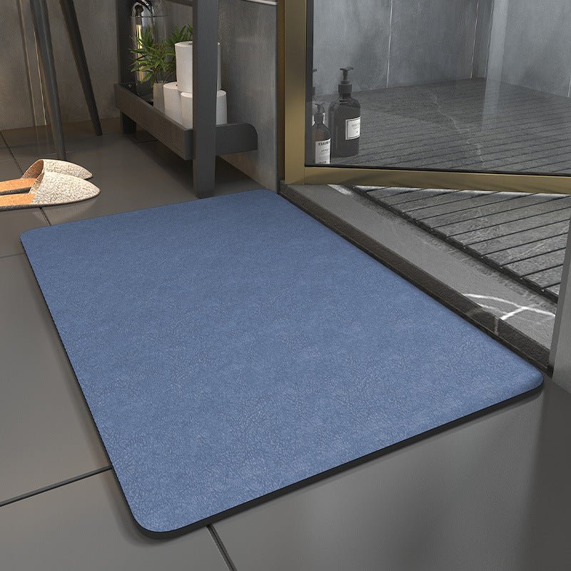 AquaGuard Quick Dry Bathroom Mat Non Slip Absorbent