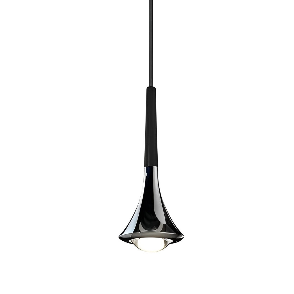 AquaLight Scandinavian Teardrop Pendant Light with Modern LED Design for Elegant Ambient Lighting