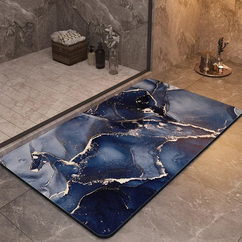 AquaLuxe sneldrogende badmat – antislip zachte absorberende vloermat