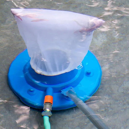 AquaVac Poolstaubsauger mit Schlauch, kraftvollem Saugen und wiederverwendbarem Filter
