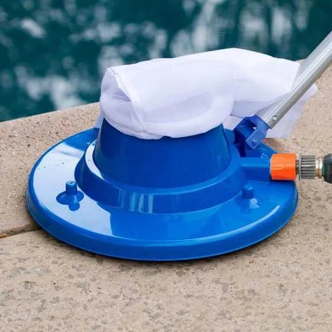 AquaVac Poolstaubsauger mit Schlauch, kraftvollem Saugen und wiederverwendbarem Filter
