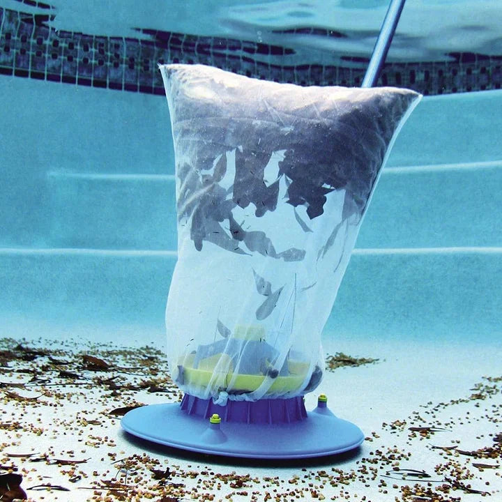 AquaVac Poolstaubsauger mit Schlauch, kraftvollem Saugen und wiederverwendbarem Filter