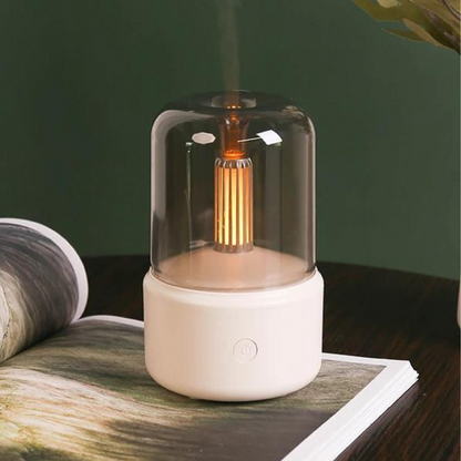 Aromin Tragbarer Mini Aroma Diffusor mit Nachtlicht