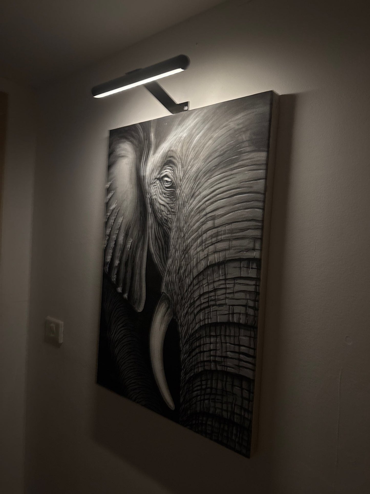 ArtGlow Kabellose LED-Bilderleuchte mit Fernbedienung und Dimmung