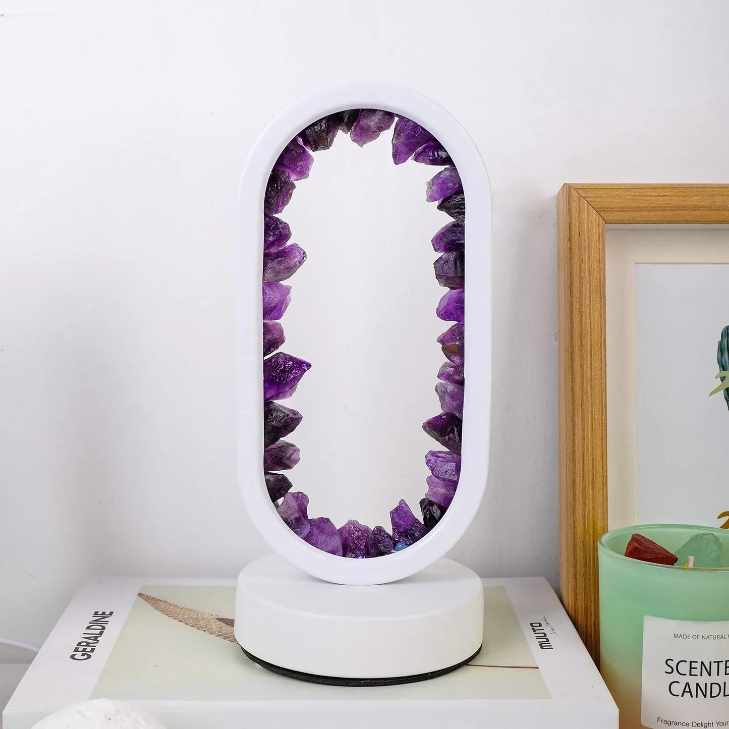 AuraStone Natuurlijke Amethist Sereniteit Lamp