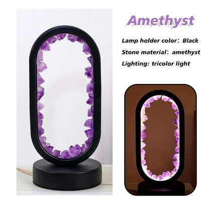 AuraStone Natuurlijke Amethist Sereniteit Lamp