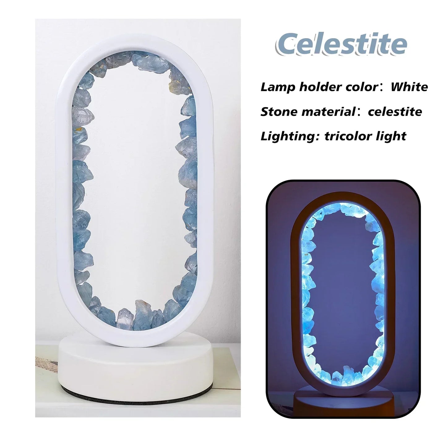 AuraStone Natuurlijke Amethist Sereniteit Lamp