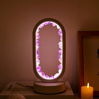 AuraStone Natuurlijke Amethist Sereniteit Lamp