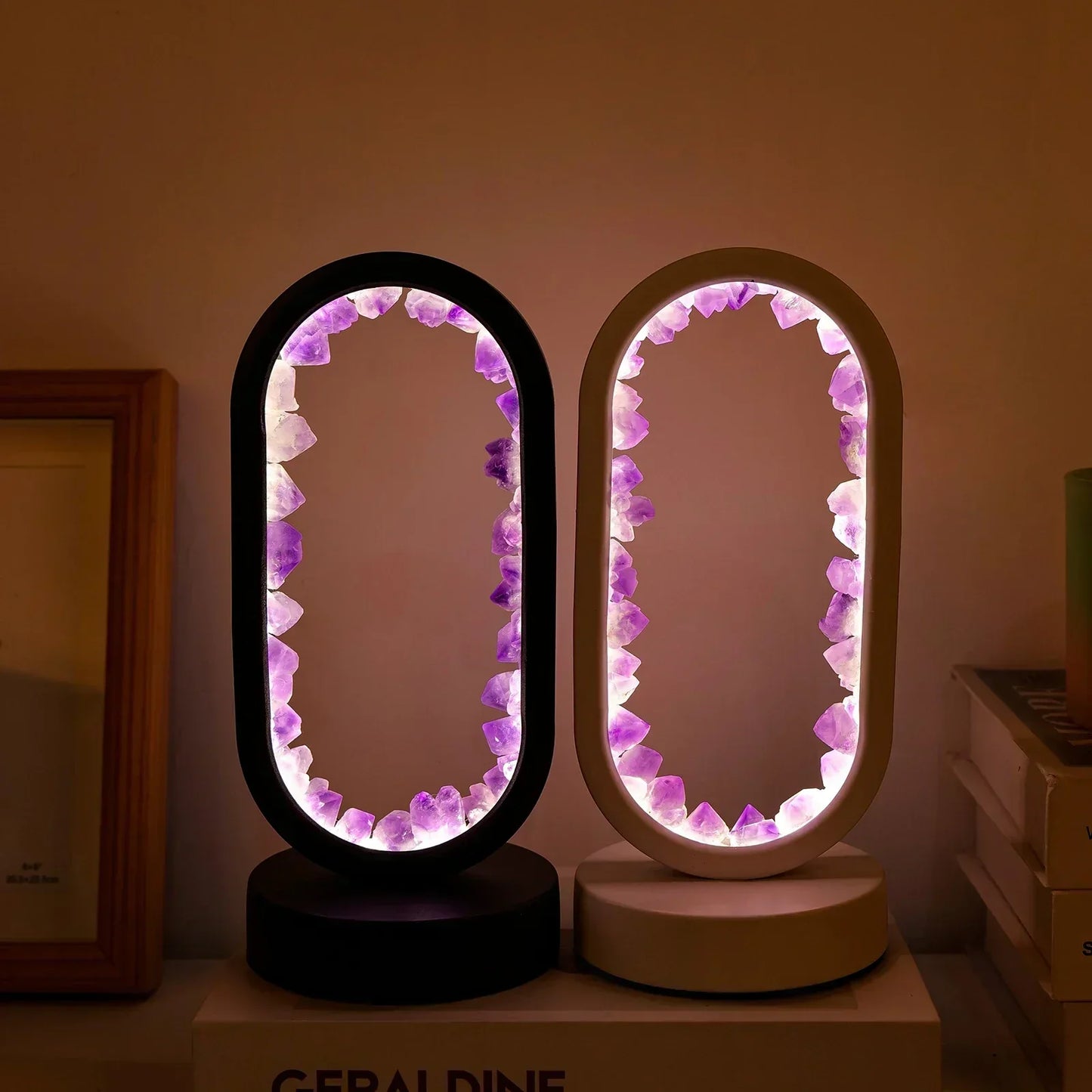 AuraStone Natuurlijke Amethist Sereniteit Lamp