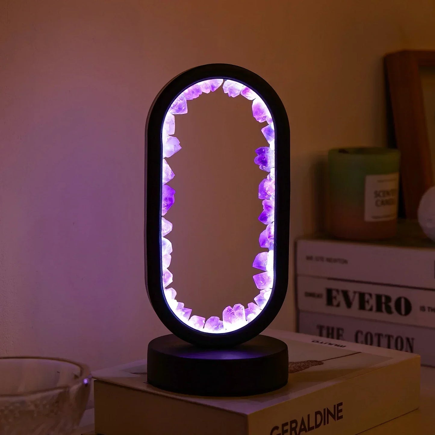 AuraStone Natuurlijke Amethist Sereniteit Lamp