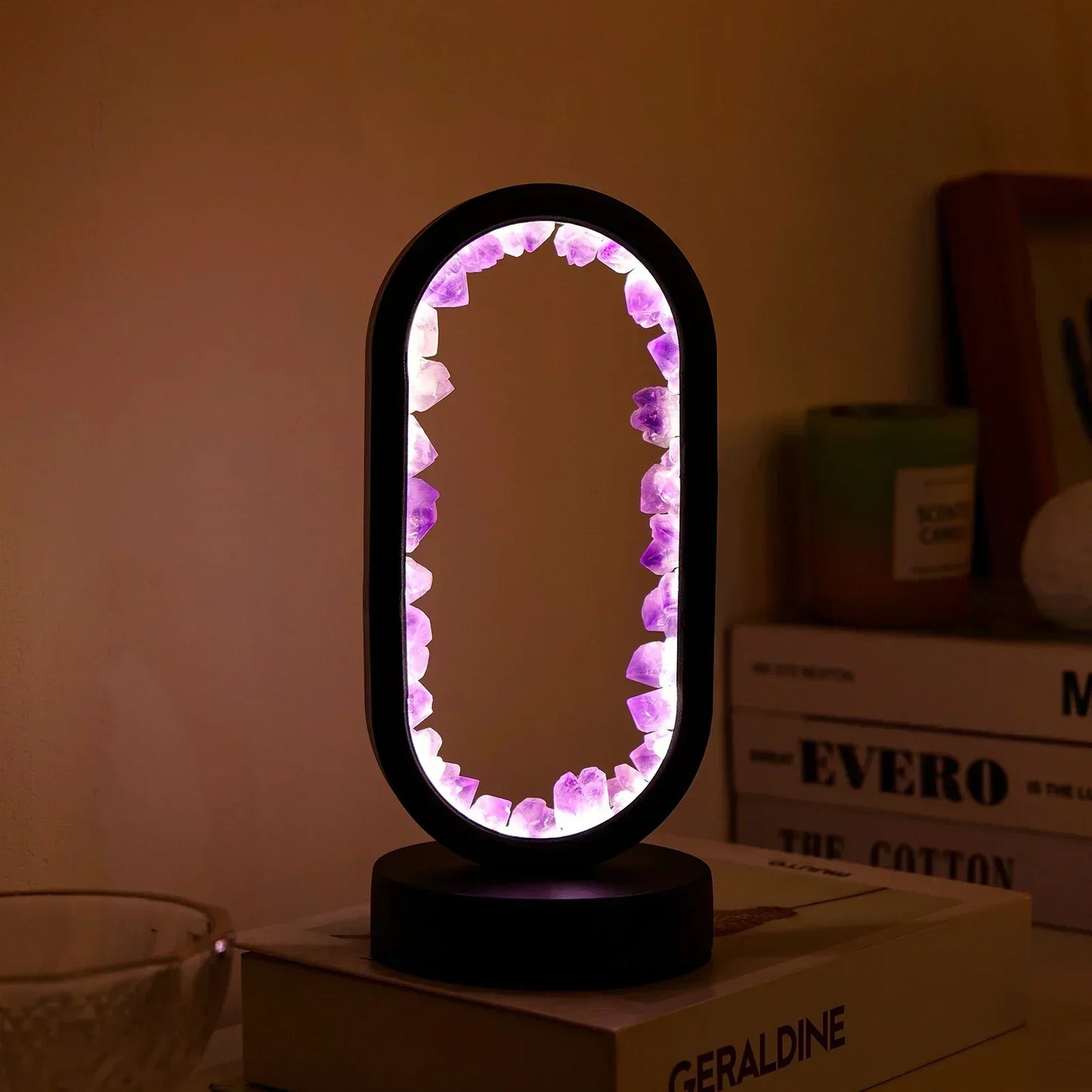 AuraStone Natuurlijke Amethist Sereniteit Lamp