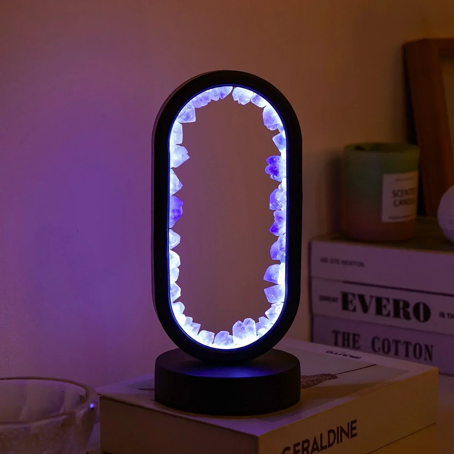 AuraStone Natuurlijke Amethist Sereniteit Lamp