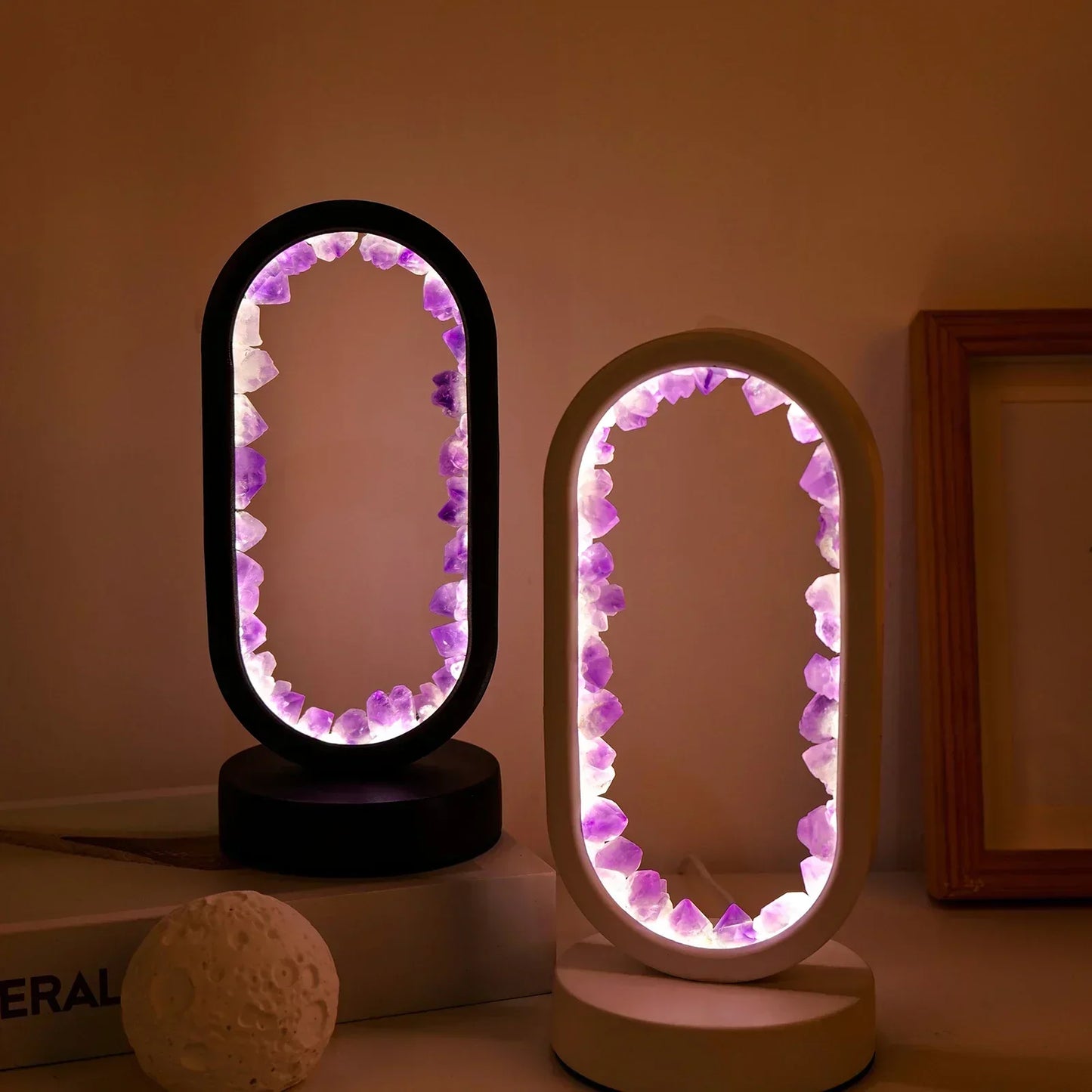 AuraStone Natuurlijke Amethist Sereniteit Lamp