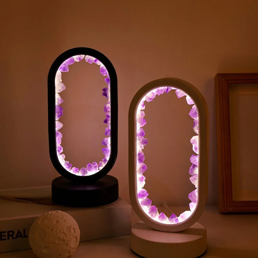 AuraStone Natuurlijke Amethist Sereniteit Lamp